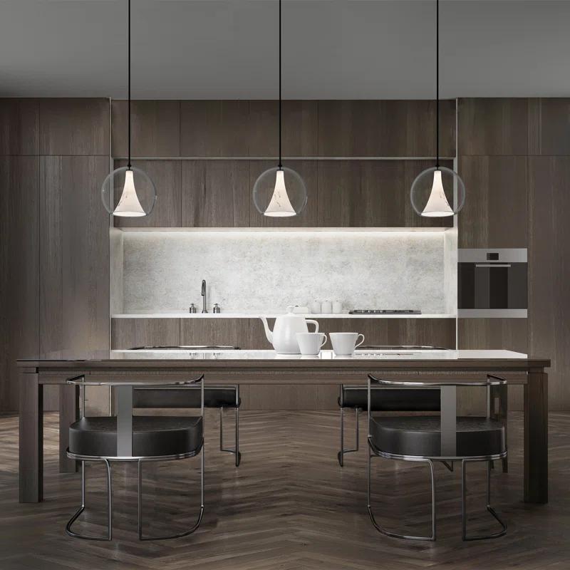 Chantilly 1 - Light Black LED Single Pendant