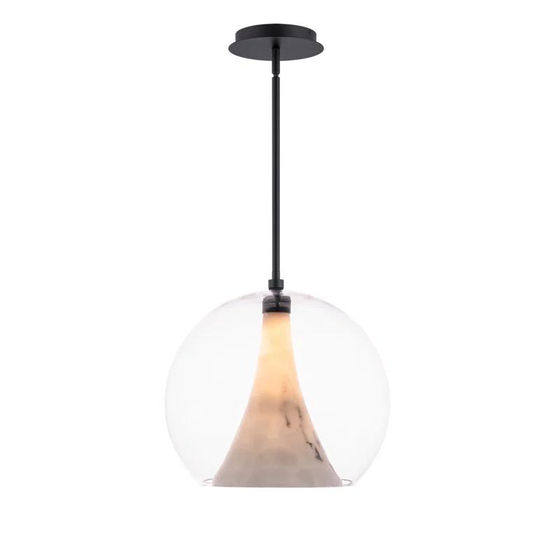 Chantilly 1 - Light Black LED Single Pendant