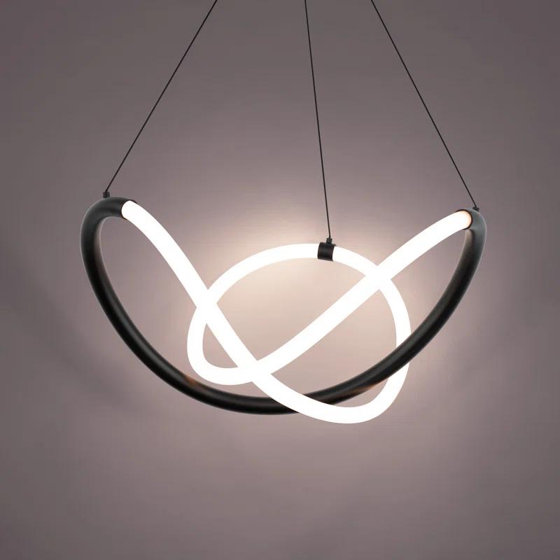 Solo Dimmable LED Geometric Chandelier