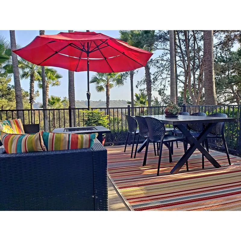 Outdoor Stacking Dining Side Chair (Set of 2)
