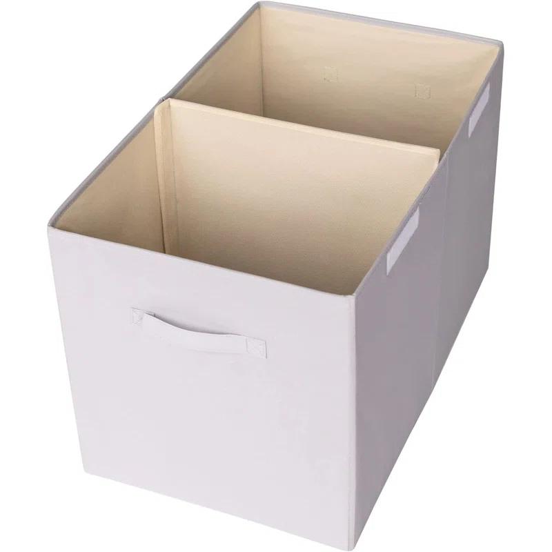 Light Gray Recycled Polyester Folding Chest Organizer