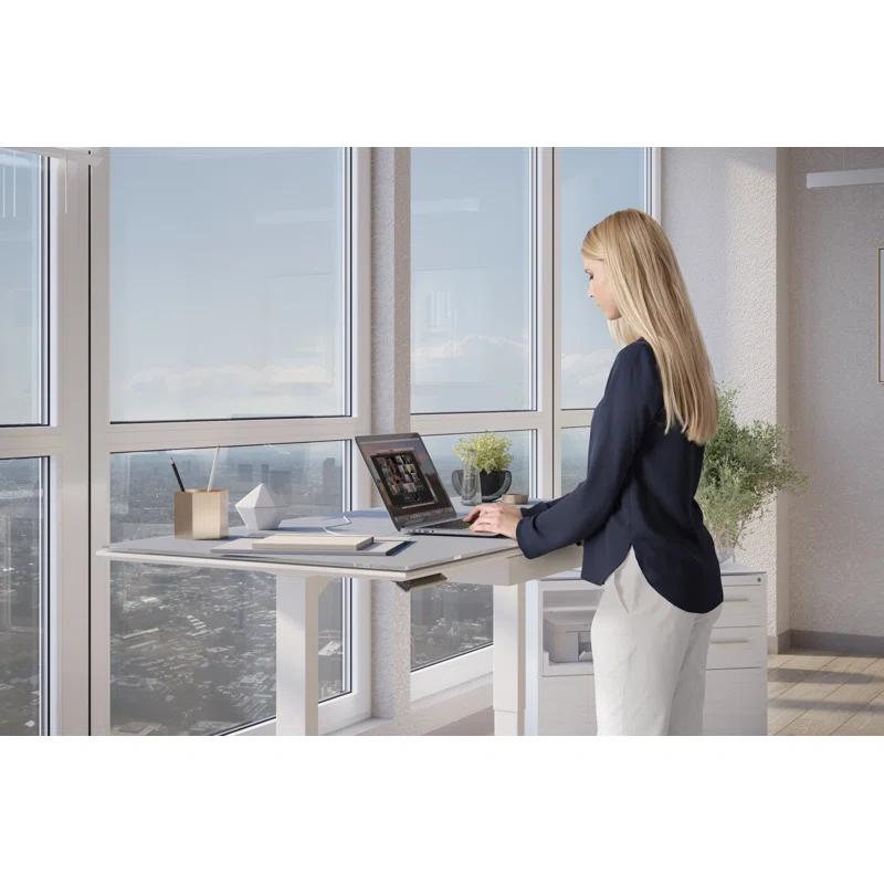 BDI Centro Height Adjustable Computer Desk