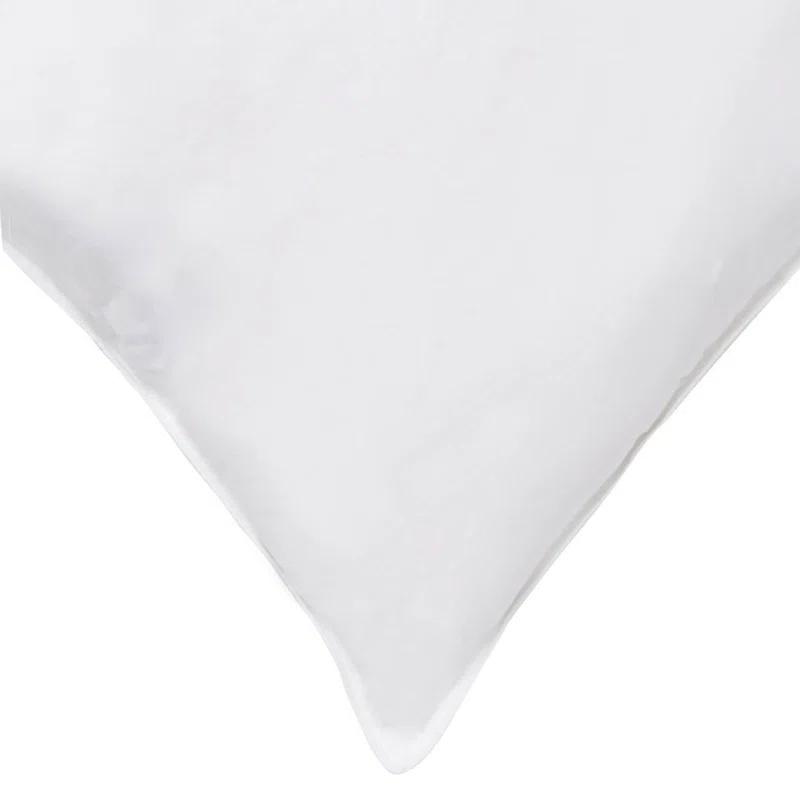 Ella Jayne Home Exquisite Hotel Soft Plush Gel Fiber Filled Allergy Resistant Stomach Sleeper Pillow (Set of 4)