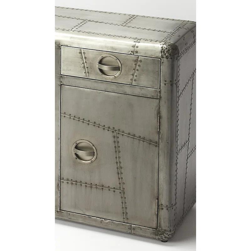 Midway Aviator Stainless Steel Console Cabinet