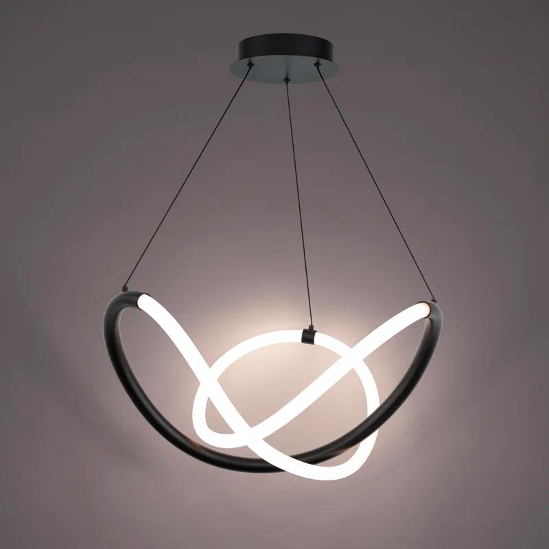 Solo Dimmable LED Geometric Chandelier