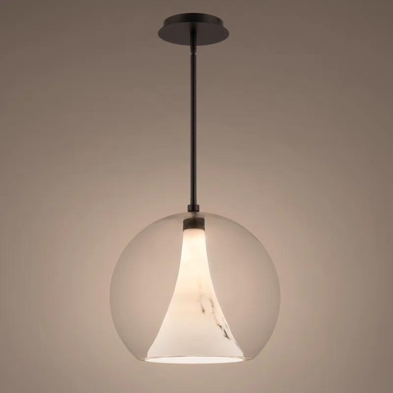 Chantilly 1 - Light Black LED Single Pendant