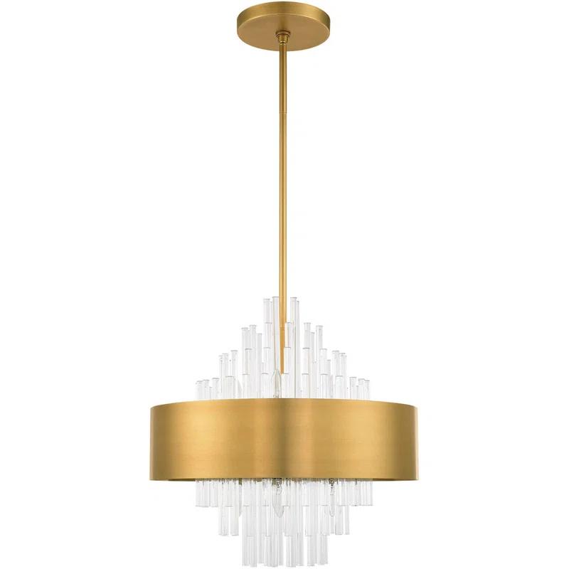 8 - Light Drum Chandelier