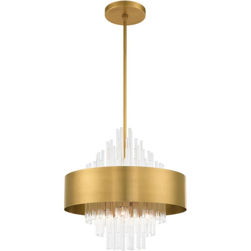 8 - Light Drum Chandelier
