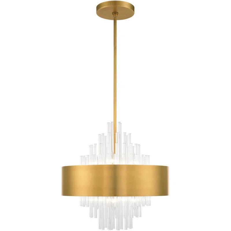 8 - Light Drum Chandelier