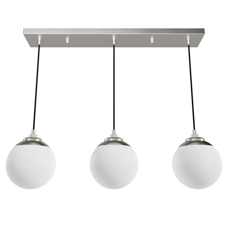 Hepburn 3 - Light Linear Globe Pendant