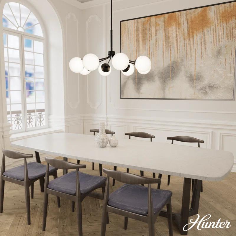 Hepburn 8 - Light Sputnik Modern Linear Chandelier