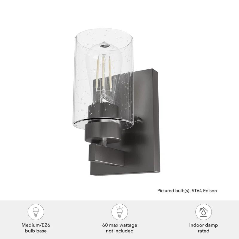 Hartland Aluminum Metal Armed Wall Sconce