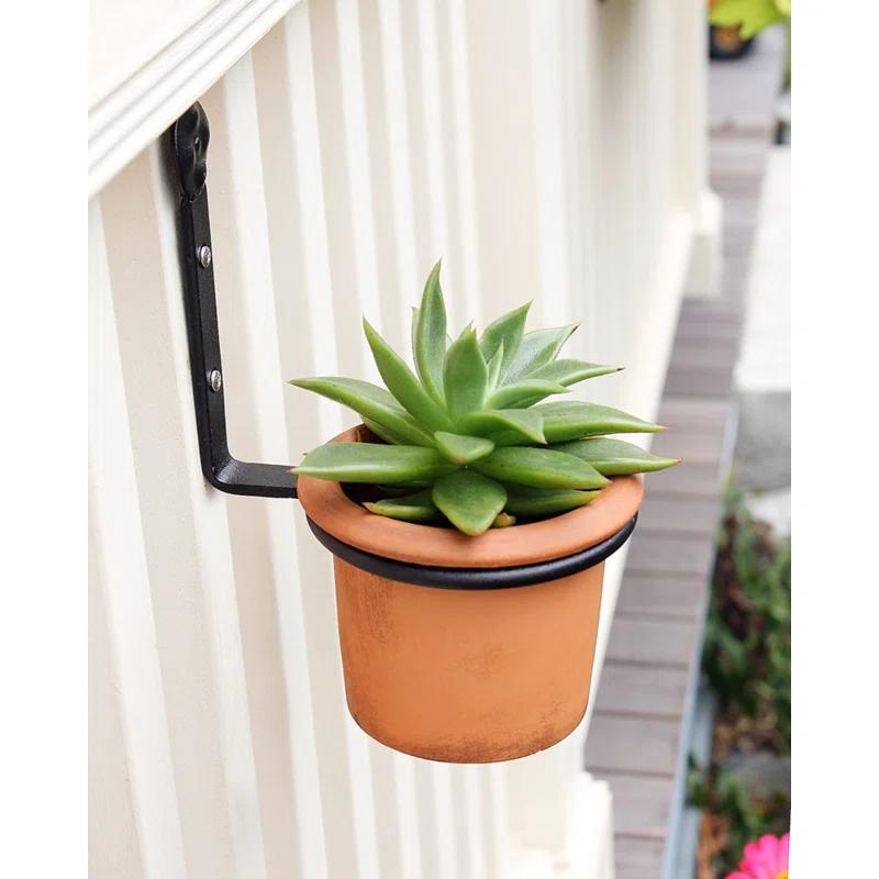 Metal Weather Resistant Bracket Plant Stand (Set of 2)