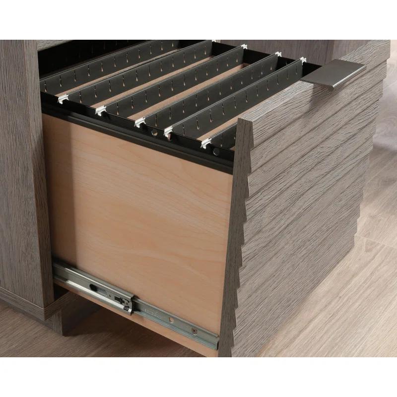 Wade Logan® Claudetta L-Shaped Executive Desk