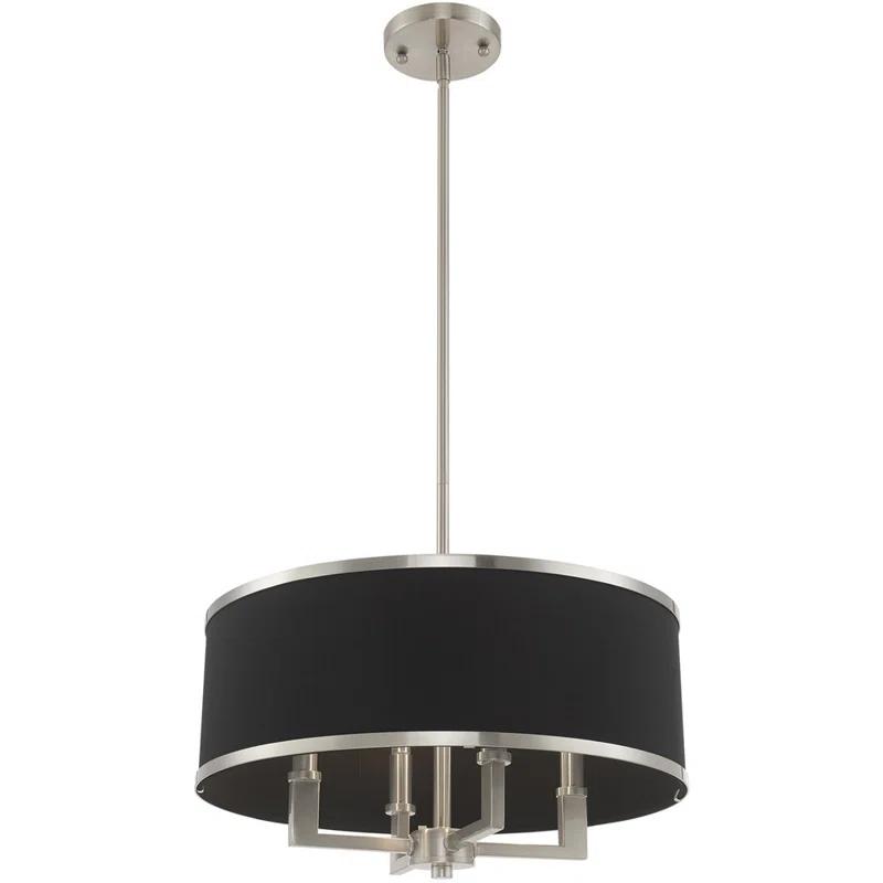 4 - Light Drum Chandelier