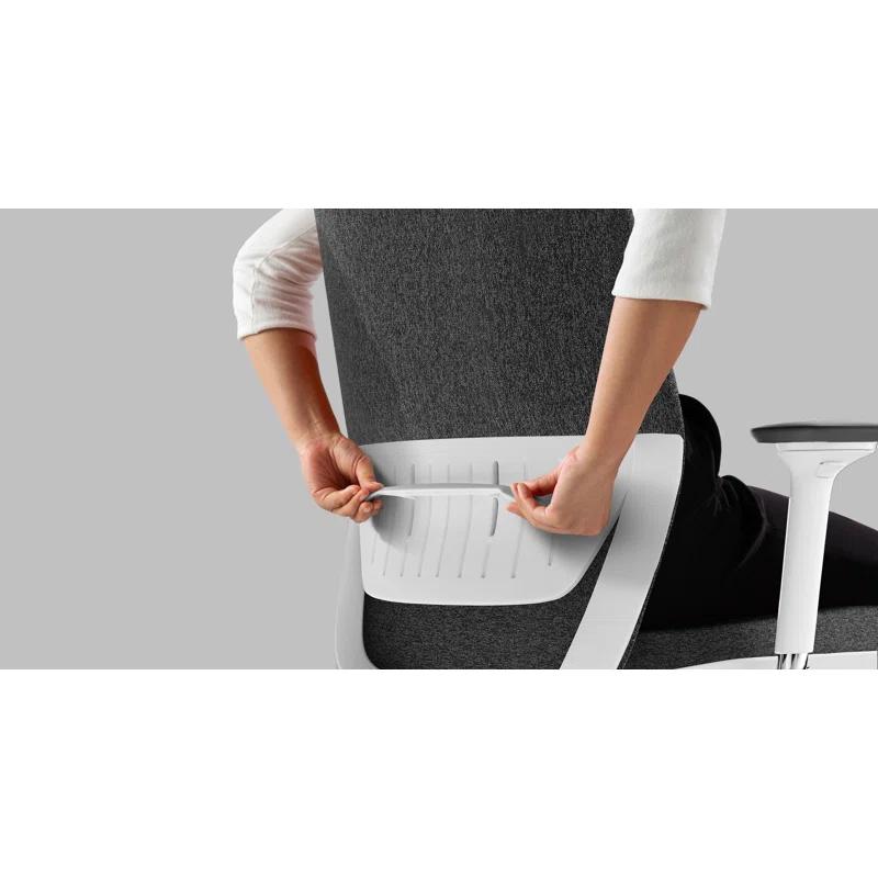 Coda Grey Oyster High-Performance Mesh Ergonomic Task Chair