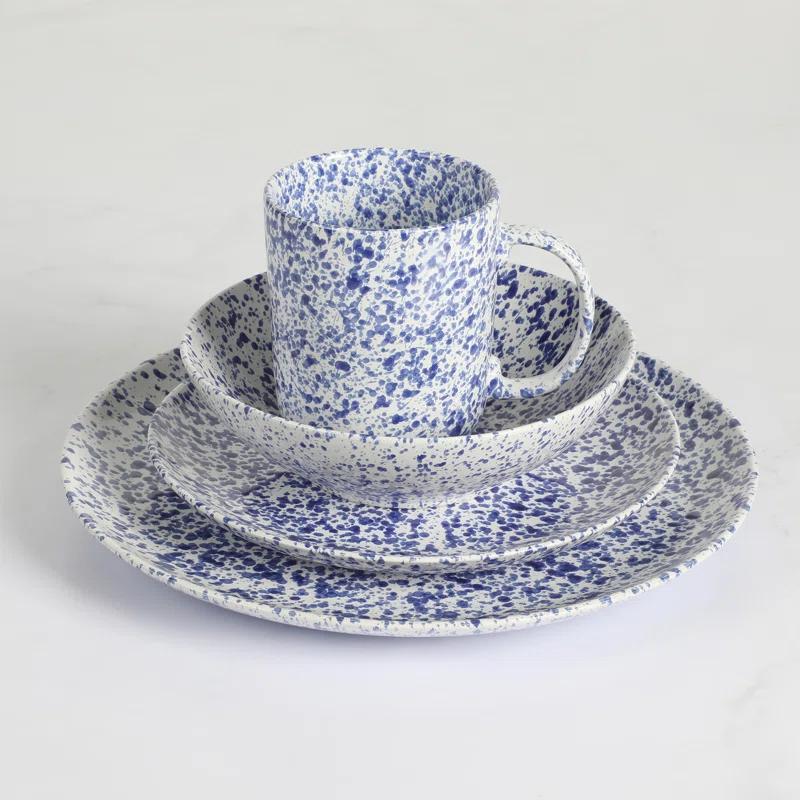 Warham Stoneware Dinnerware Set - Service for 4