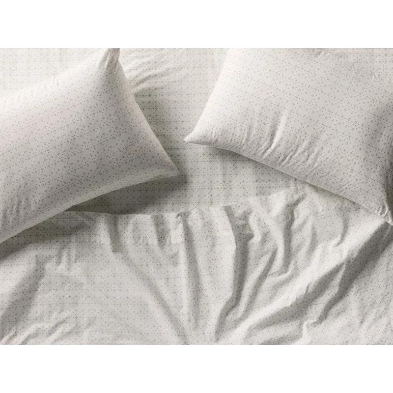 Organic Print Percale Sheet Set