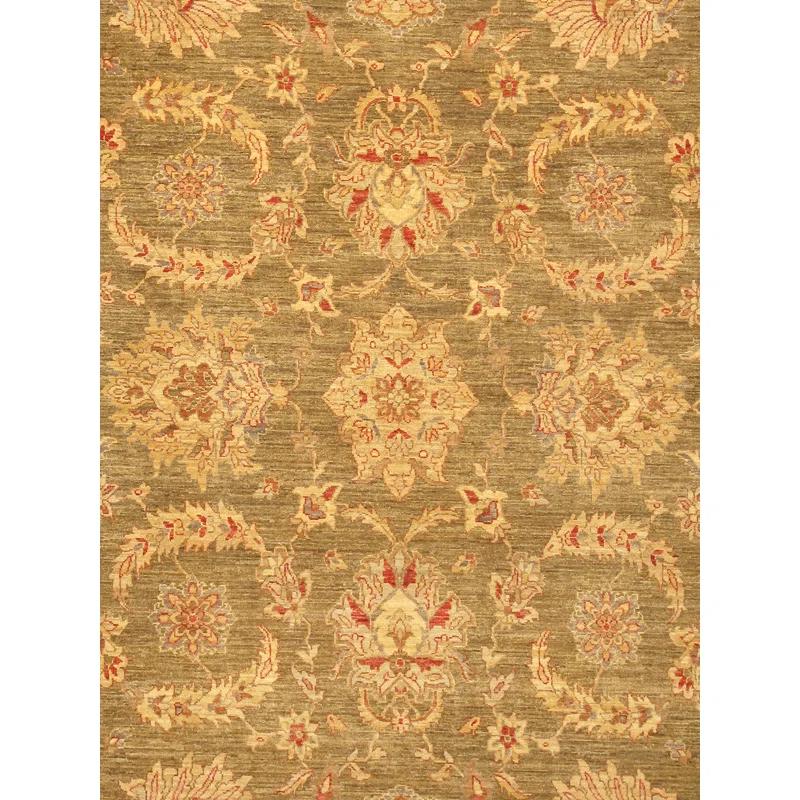 Pasargad Denver One-of-a-Kind 9'10" New Age Square Wool Area Rug in