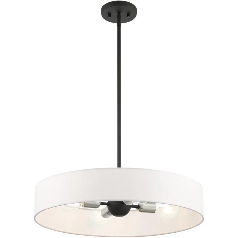 4 - Light Drum Chandelier