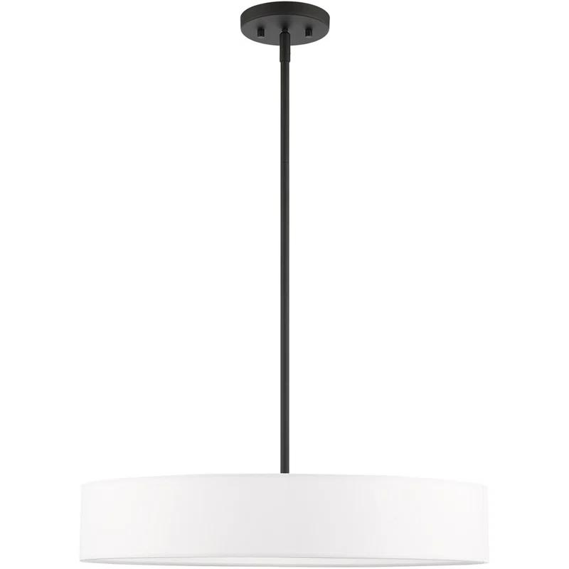 4 - Light Drum Chandelier