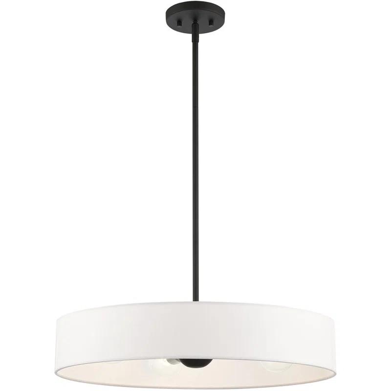 4 - Light Drum Chandelier