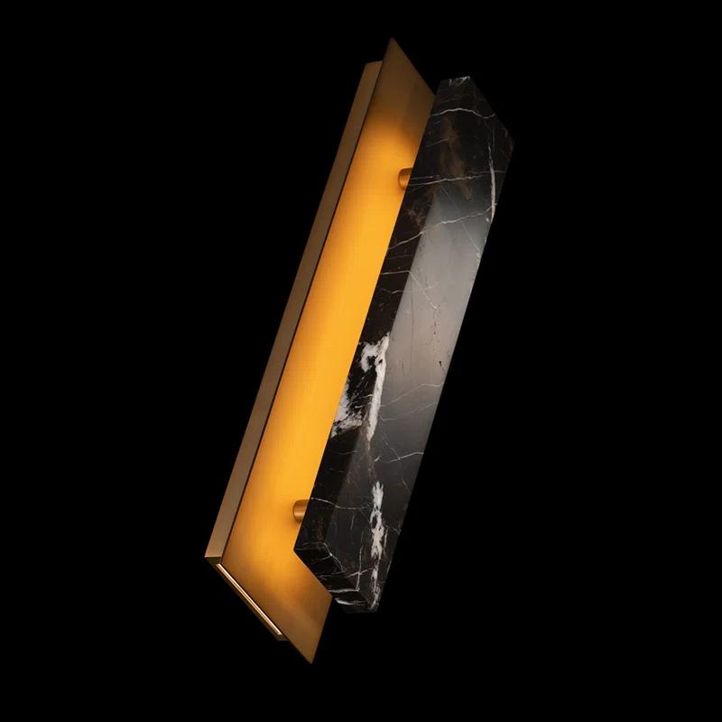 Zurich Aluminum LED Flush Mounted Sconce