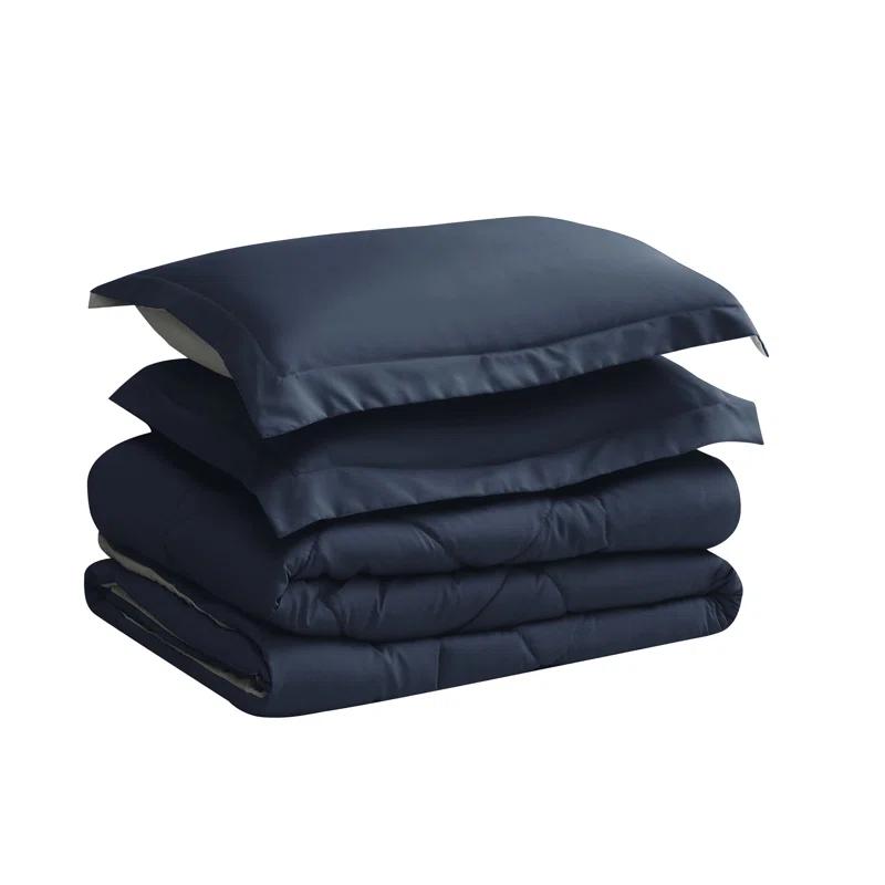Swift Home 1800 Series Reversible Down-Alternative Comforter Set & Reviews | Wayfair