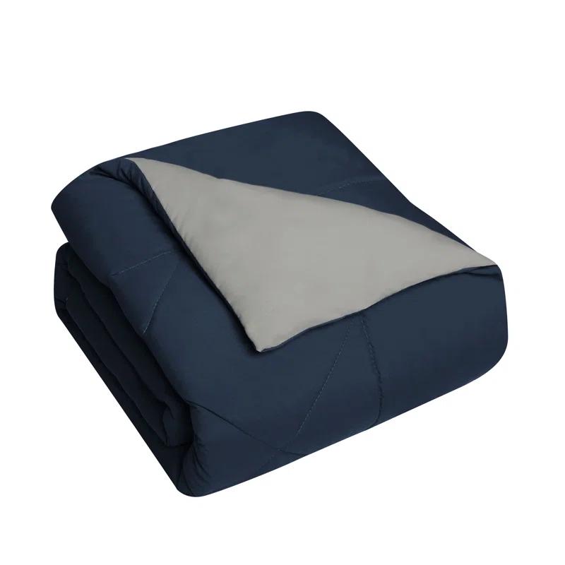 Swift Home 1800 Series Reversible Down-Alternative Comforter Set & Reviews | Wayfair