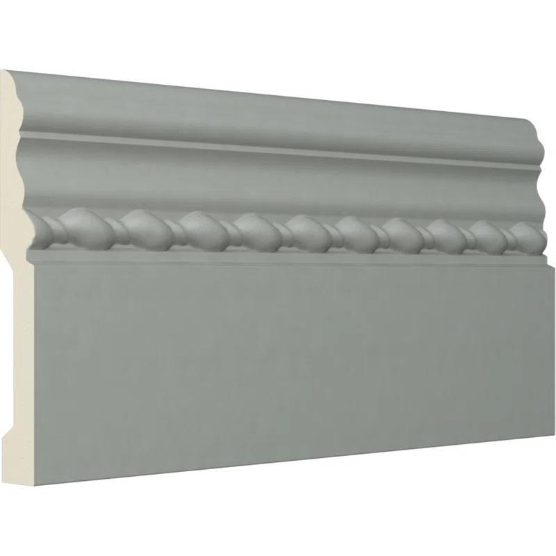 Architectural Primed Polyurethane 4.5"H Baseboard Moulding