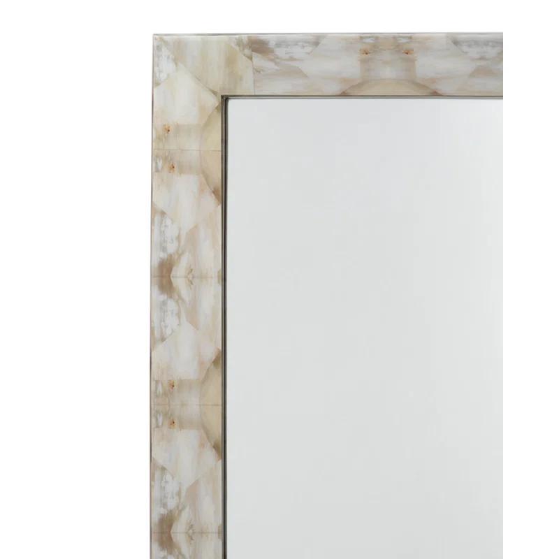 Fragment Engineered Wood Flat Wall Mirror