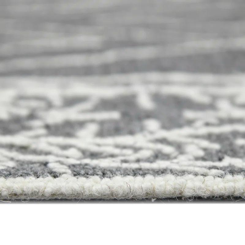 Ahniyla Wool Geometric Rug