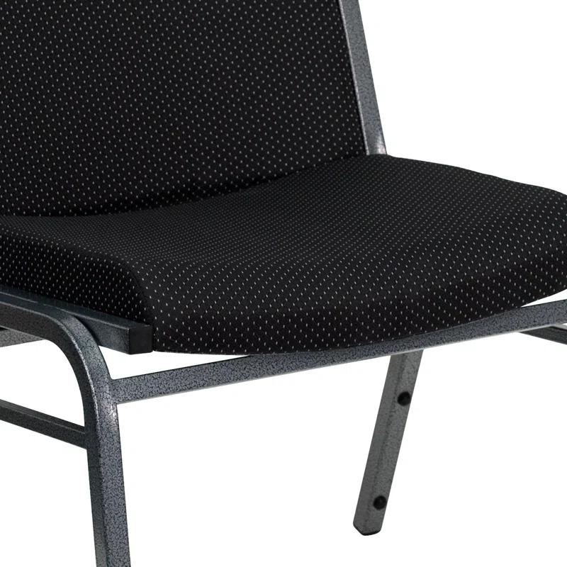 Flash Furniture Divine Multipurpose Big & Tall 1000 lb. Rated Stacking Guest Chairs for Business or Home Use (Set of 2)