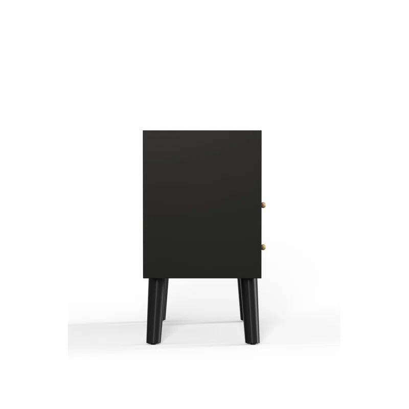 Williams 2-Drawer Nightstand with Shelf