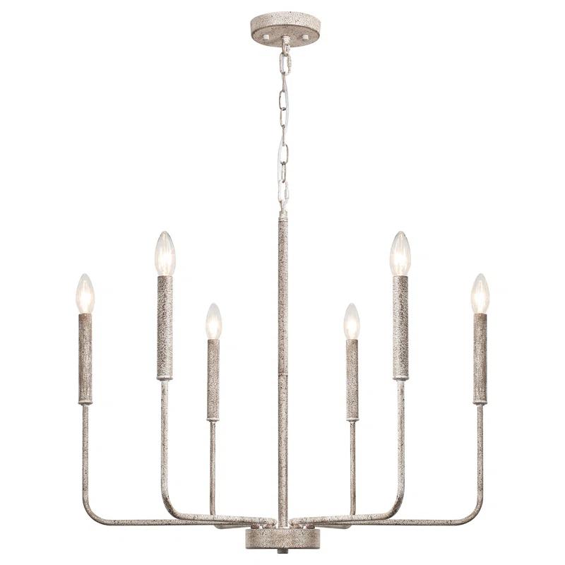 Marshana 6-Light Classic / Traditional Chandelier Modern Farmhouse Candle Style Chandelier