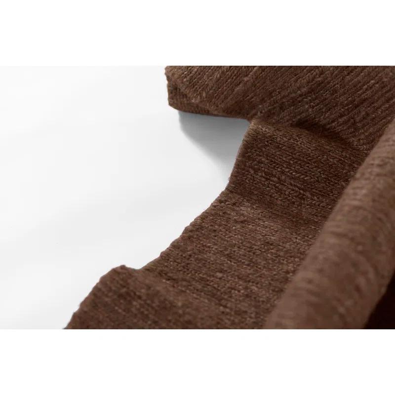 Torquay Handwoven Jute Rug by Pure Salt x Momeni - Walnut / 6'3" x 9'