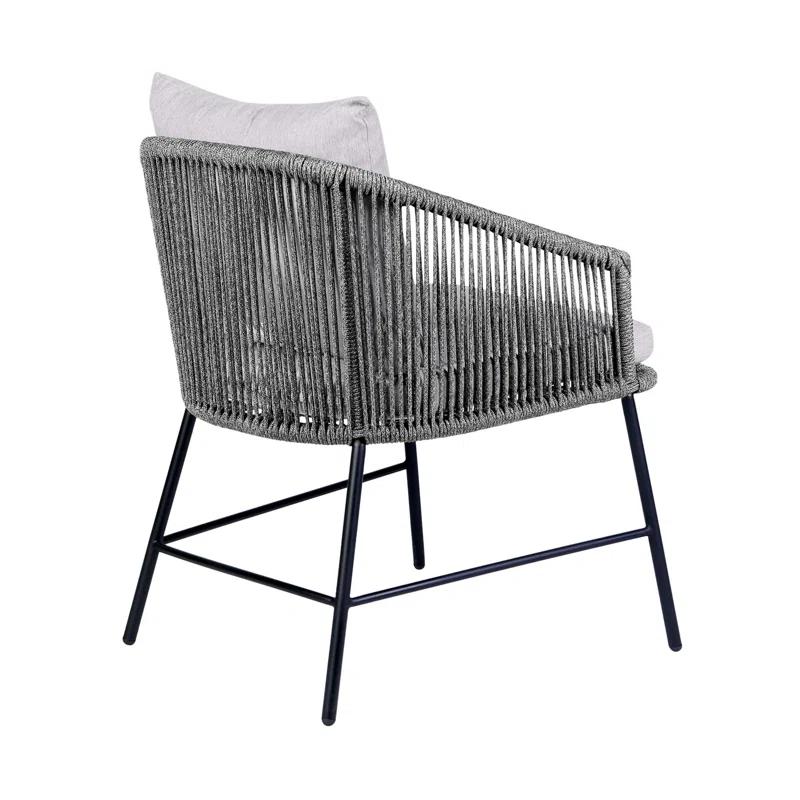 Margit Outdoor Dining Armchair with Cushion