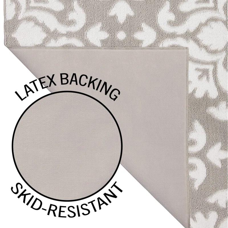 Laura Ashley Laura Ashley Mayhew Light Gray/White Area Rug