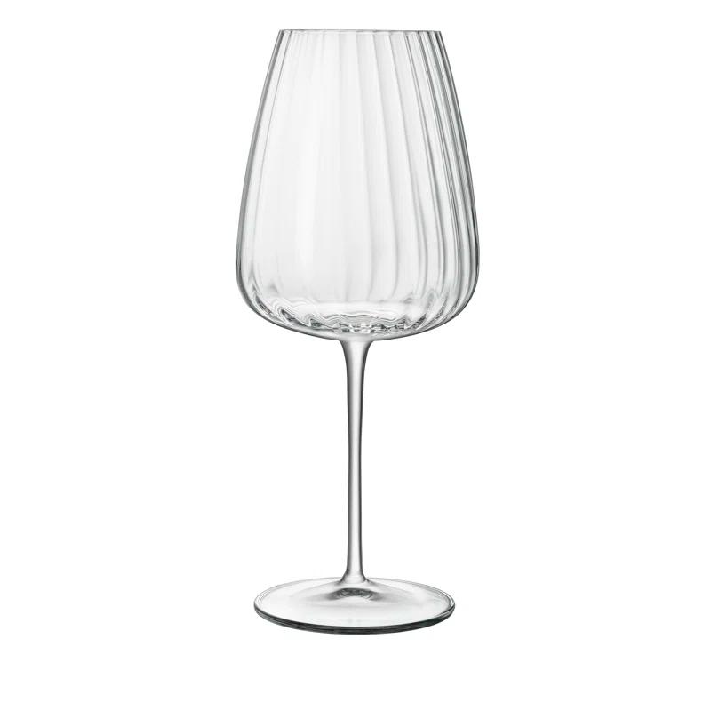 Luigi Bormioli Optica Wine Glasses (Set of 4)