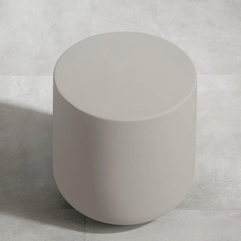 Dalya 15.75'' Plastic / Acrylic Outdoor Side Table