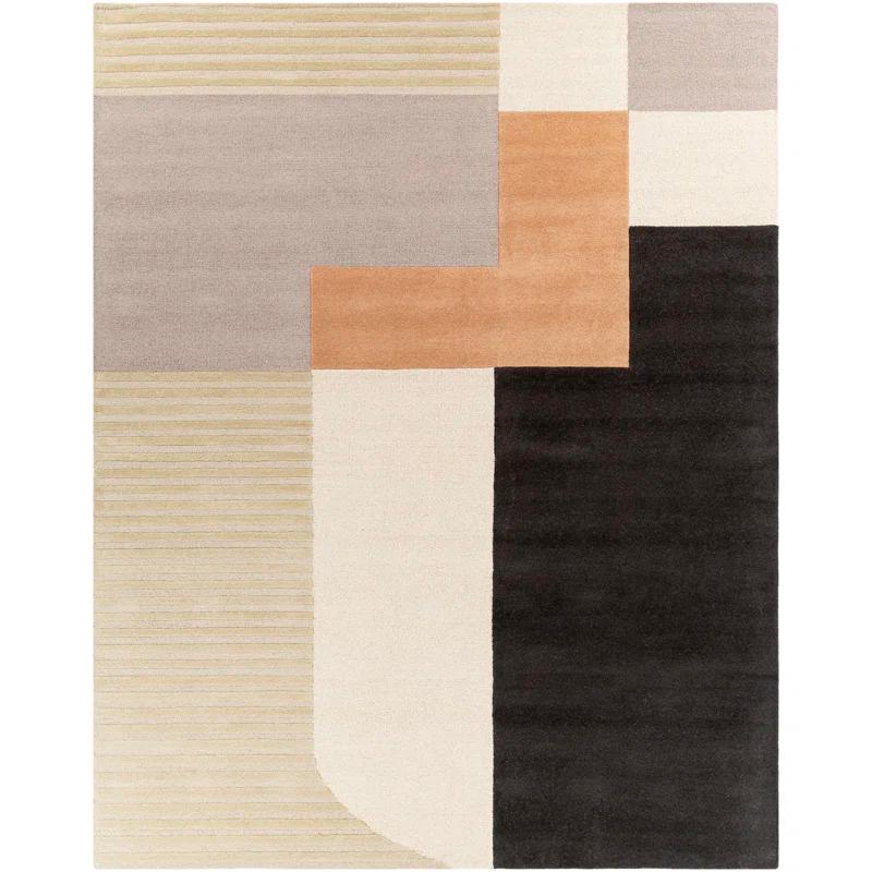 Mora Geometric Hand-Tufted Wool Area Rug