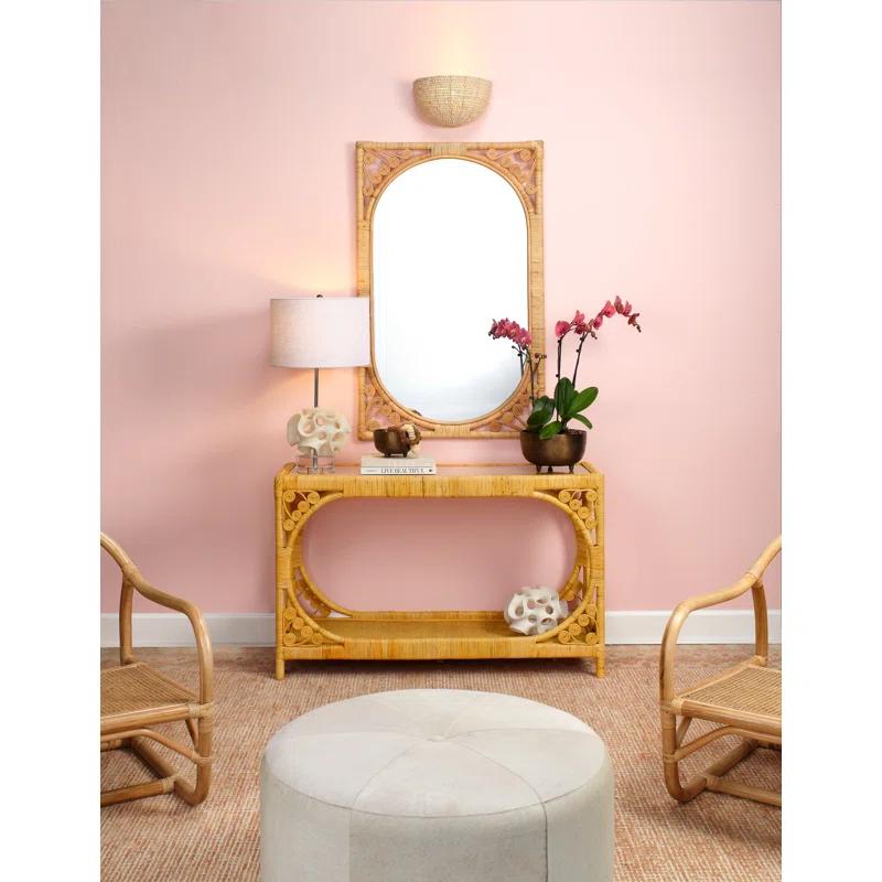 Jamie Young Company Primrose 48'' Glass Top Console Table