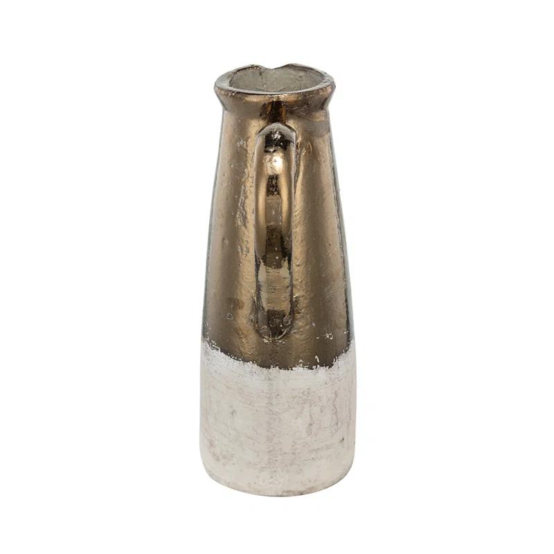 Libra Sienna Brown Ceramic Decorative Bottles