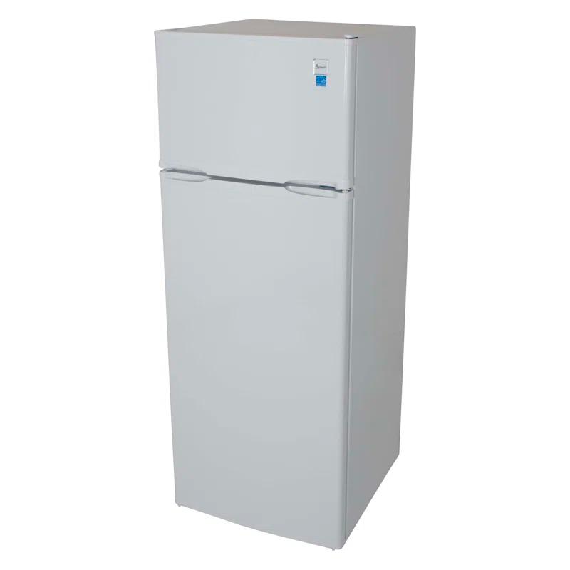 Compact 7.3 Cu. Ft White Energy Star Apartment Refrigerator