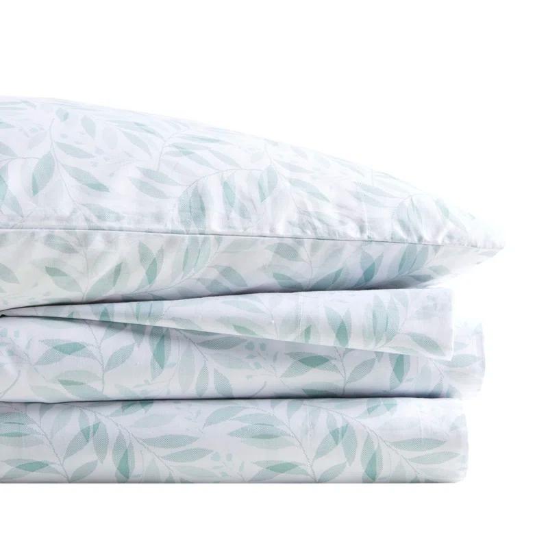 Madison Park Essentials 200 Thread Count Printed Cotton 200 Thread Count Printed 100% Cotton Sheet Set