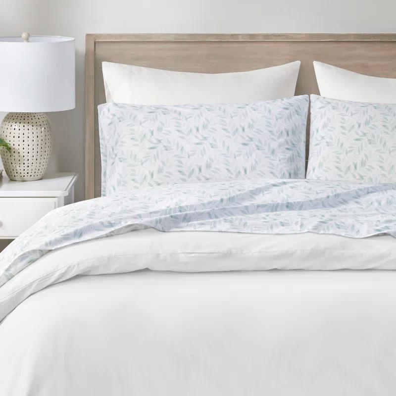 Madison Park Essentials 200 Thread Count Printed Cotton 200 Thread Count Printed 100% Cotton Sheet Set