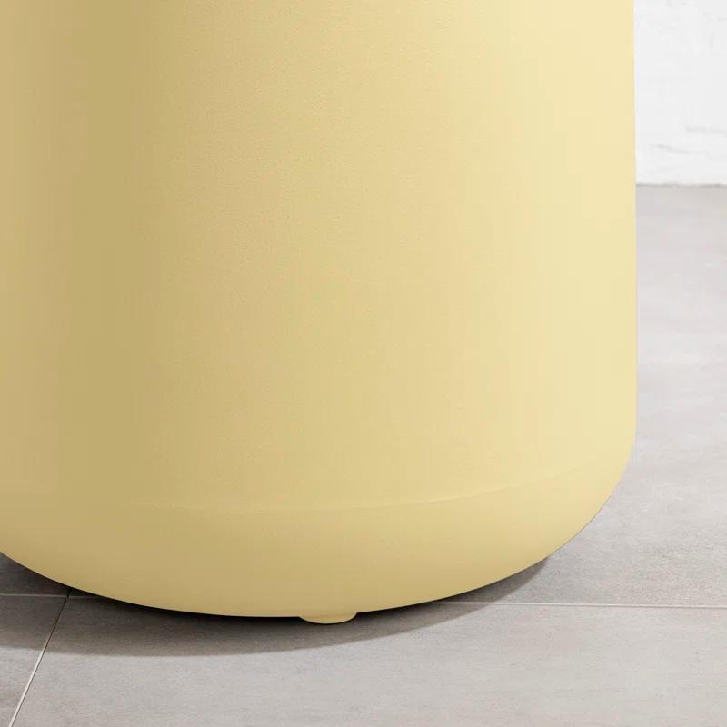 Dalya 15.75'' Plastic / Acrylic Outdoor Side Table