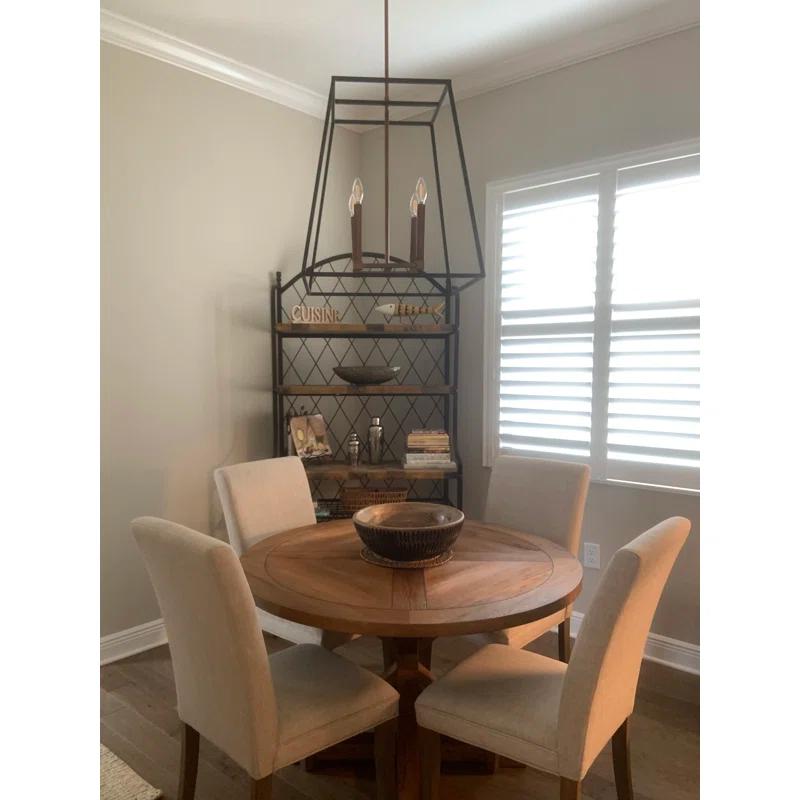 3336BZ-Hinkley Lighting-Fulton - 4 Light Large Open Frame Foyer in Transitional-Industrial Style - 22 Inches Wide by 24.5 Inches High-Bronze Finish