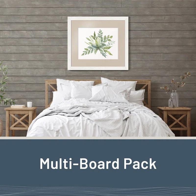 Edge Edge 1 in. x 6 in. x 8 ft. Rustic Collection Shiplap Pine Board (Set of 6)