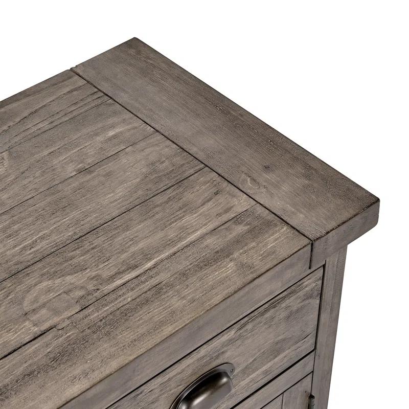 Kinston 74" Wide Solid Wood Sideboard
